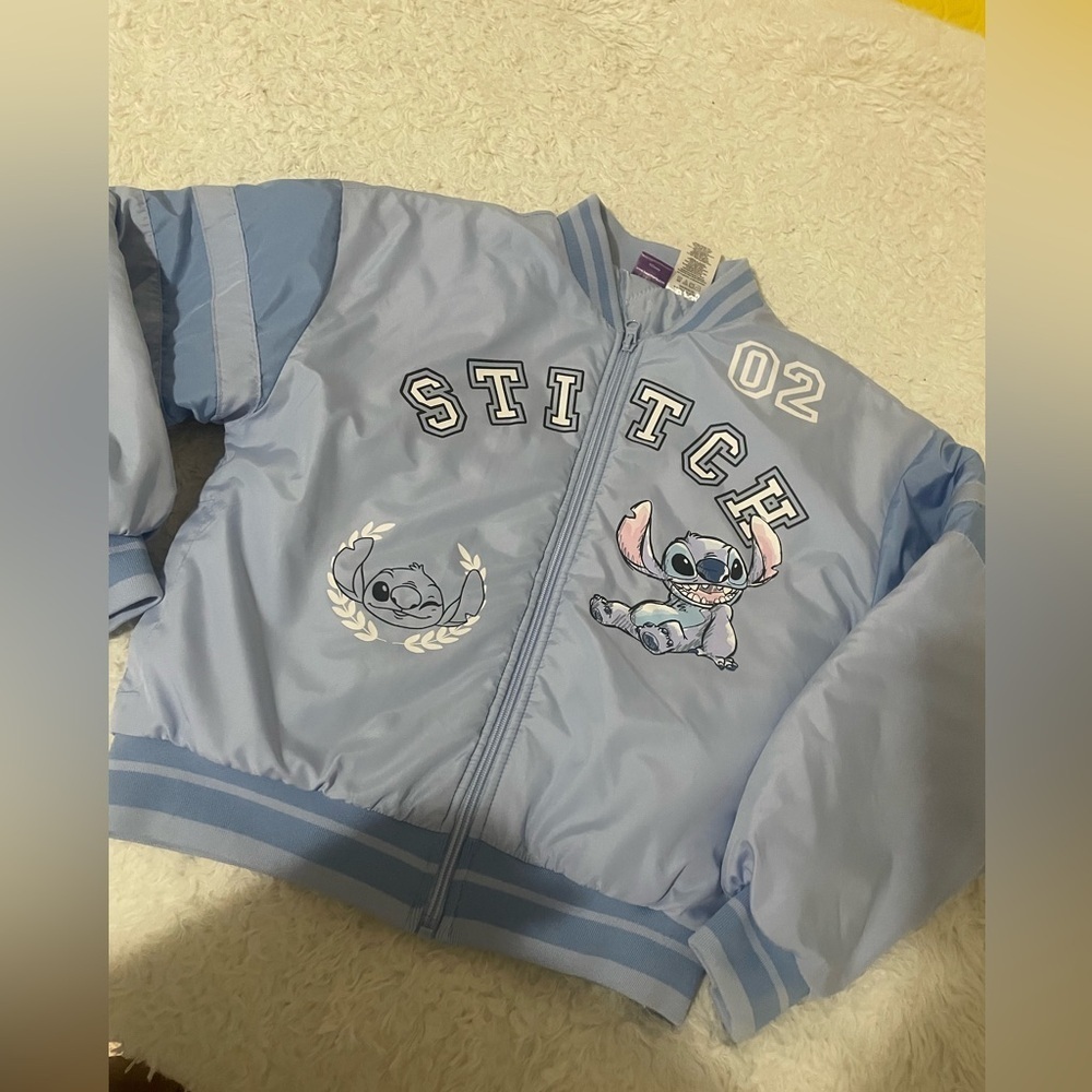 Disney Light Blue Stitch Jacket